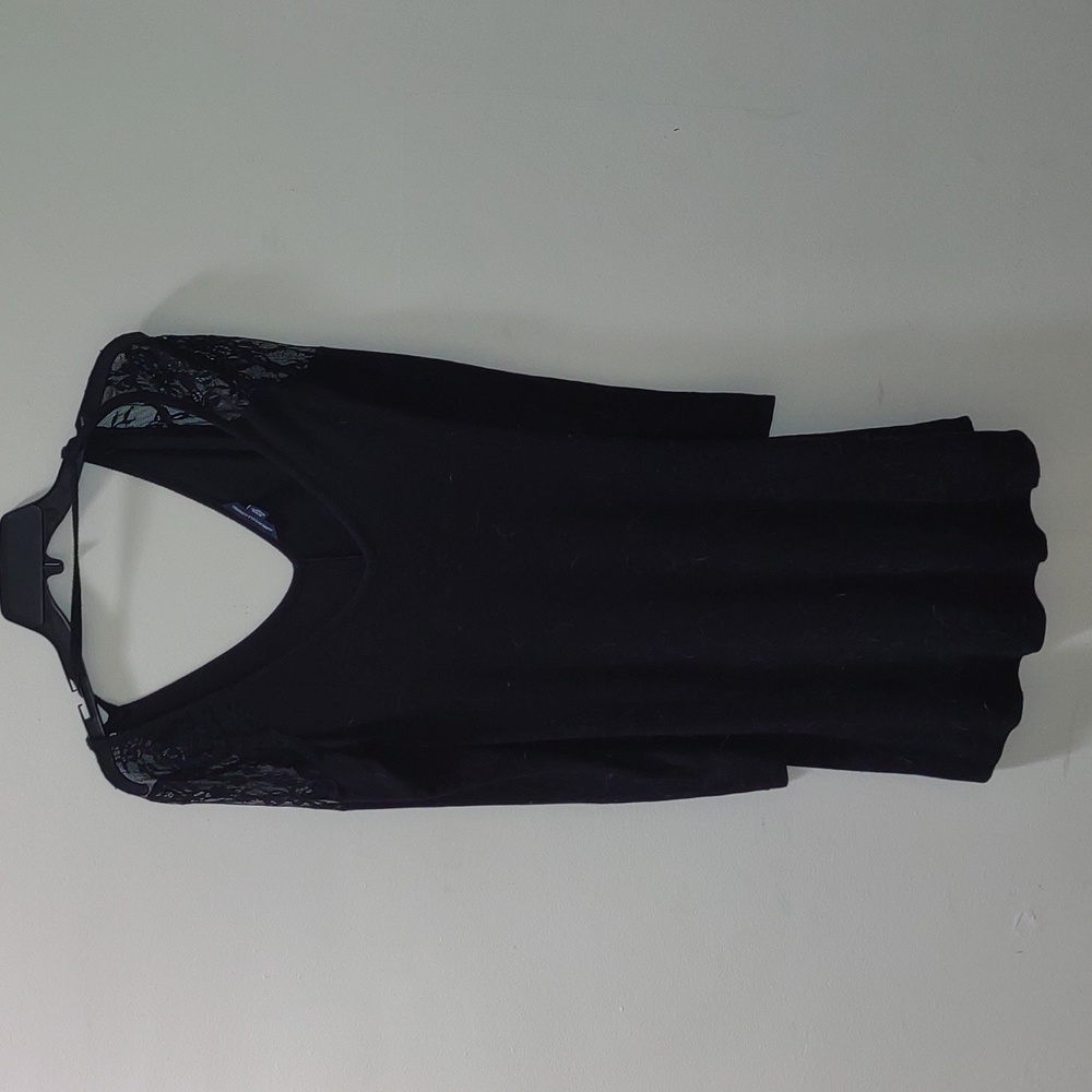 American Eagle Outfitters exposed lace shoulder dress